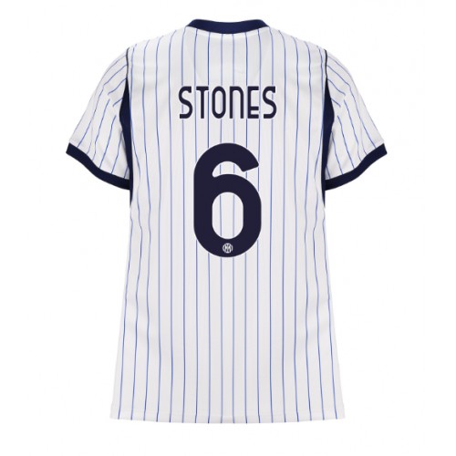 Inter Milan John Stones #6 Vieraspaita Naiset 2026-27 Lyhythihainen